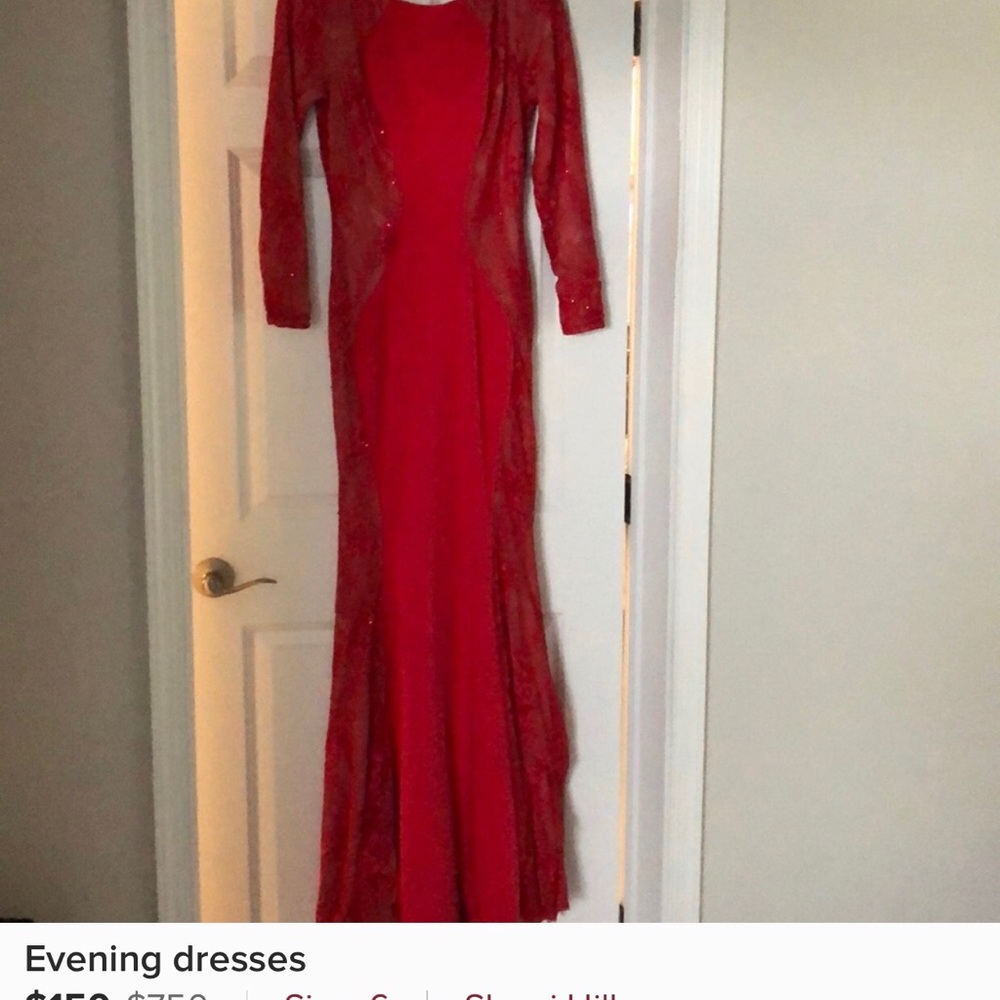 Red dress
